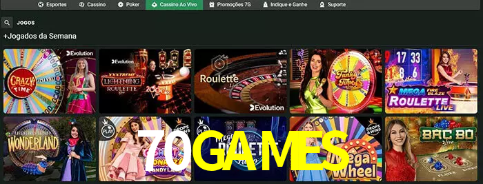 70GAMES bet