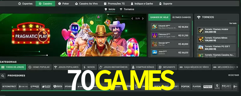cassino 70GAMES